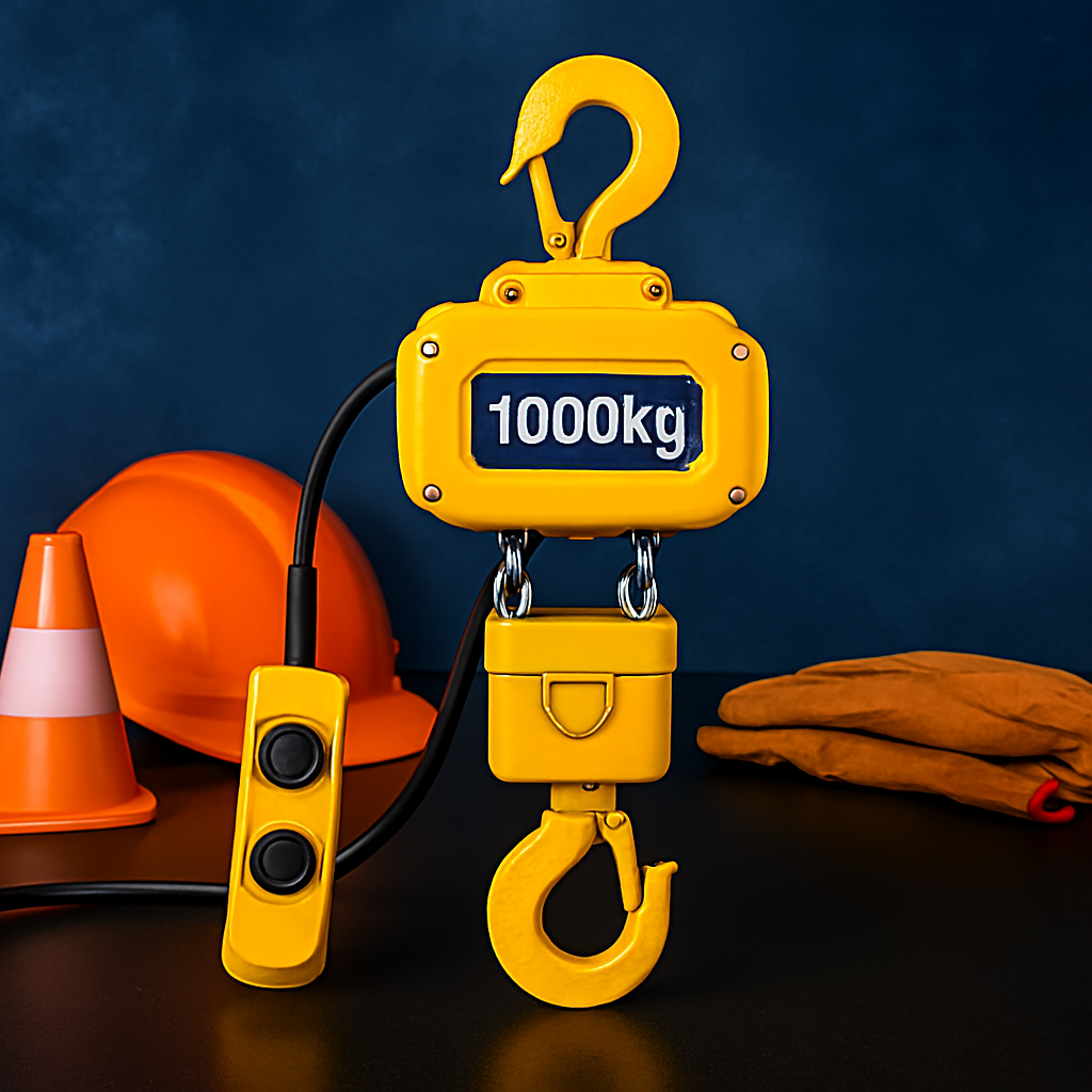 Electric Chain Block 0.5–15 Ton | MAFT UAE | Manarat Al Falah Trading LLC