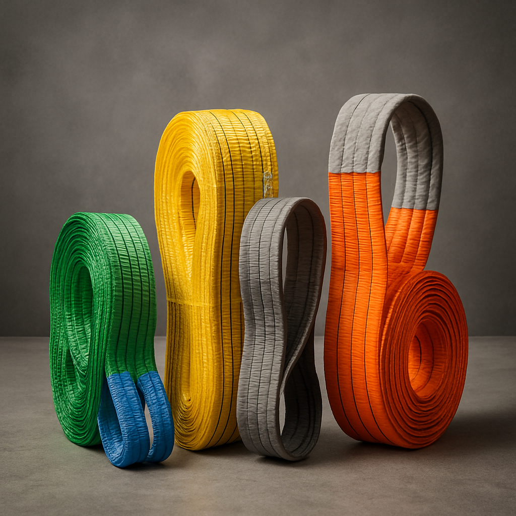 Durable Round Slings and Webbing Slings – MAFT UAE | Manarat Al Falah Trading LLC