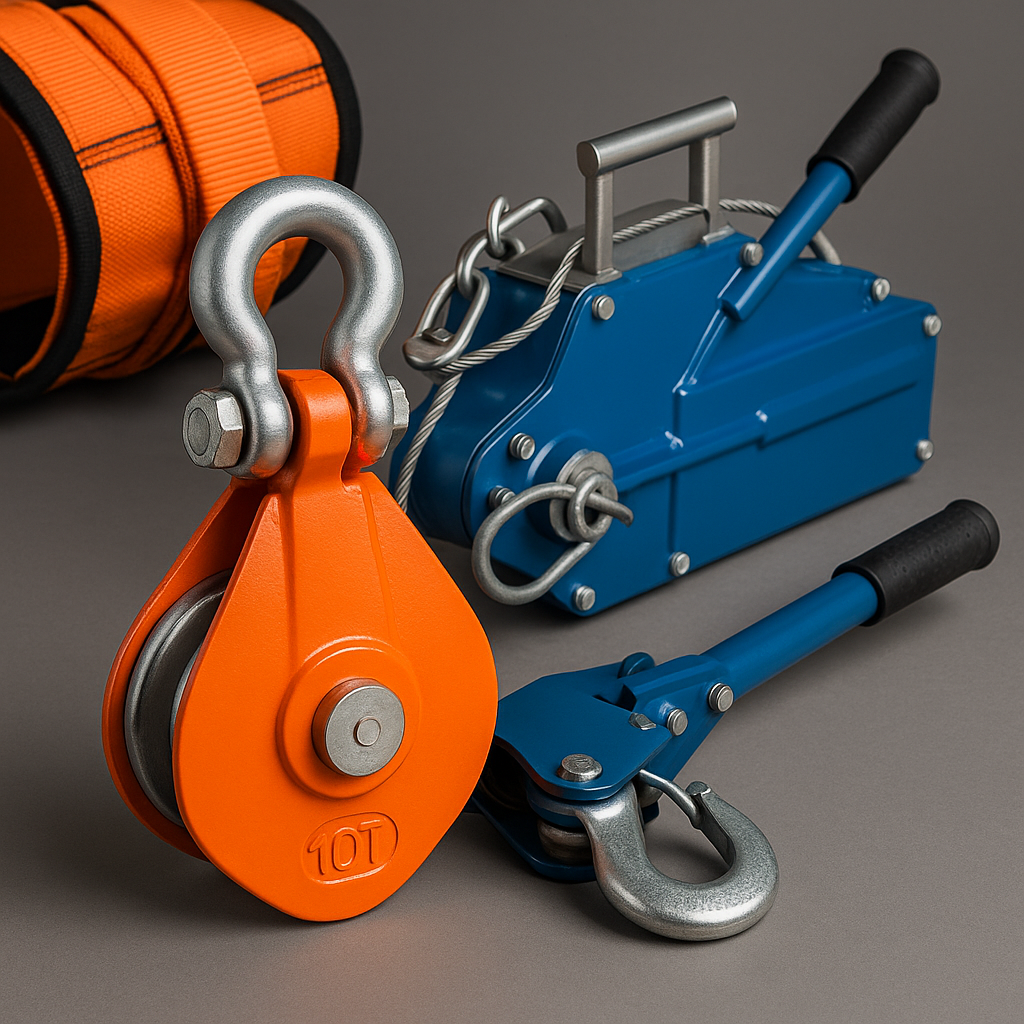 MAFT: Snatch block and tirfor winch supplier in UAE | Manarat Al Falah Trading LLC